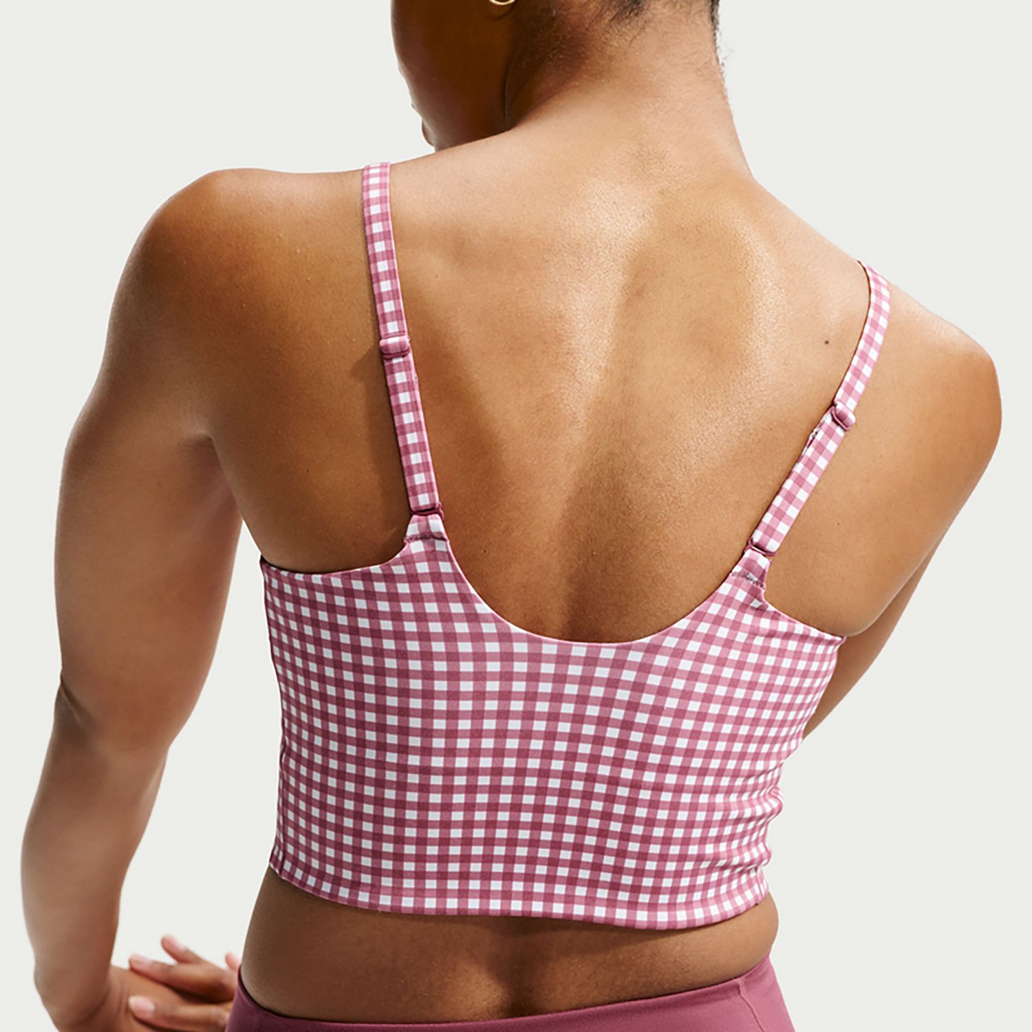 Nike Women's Dri-FIT Gingham Sports Bra - view number 4