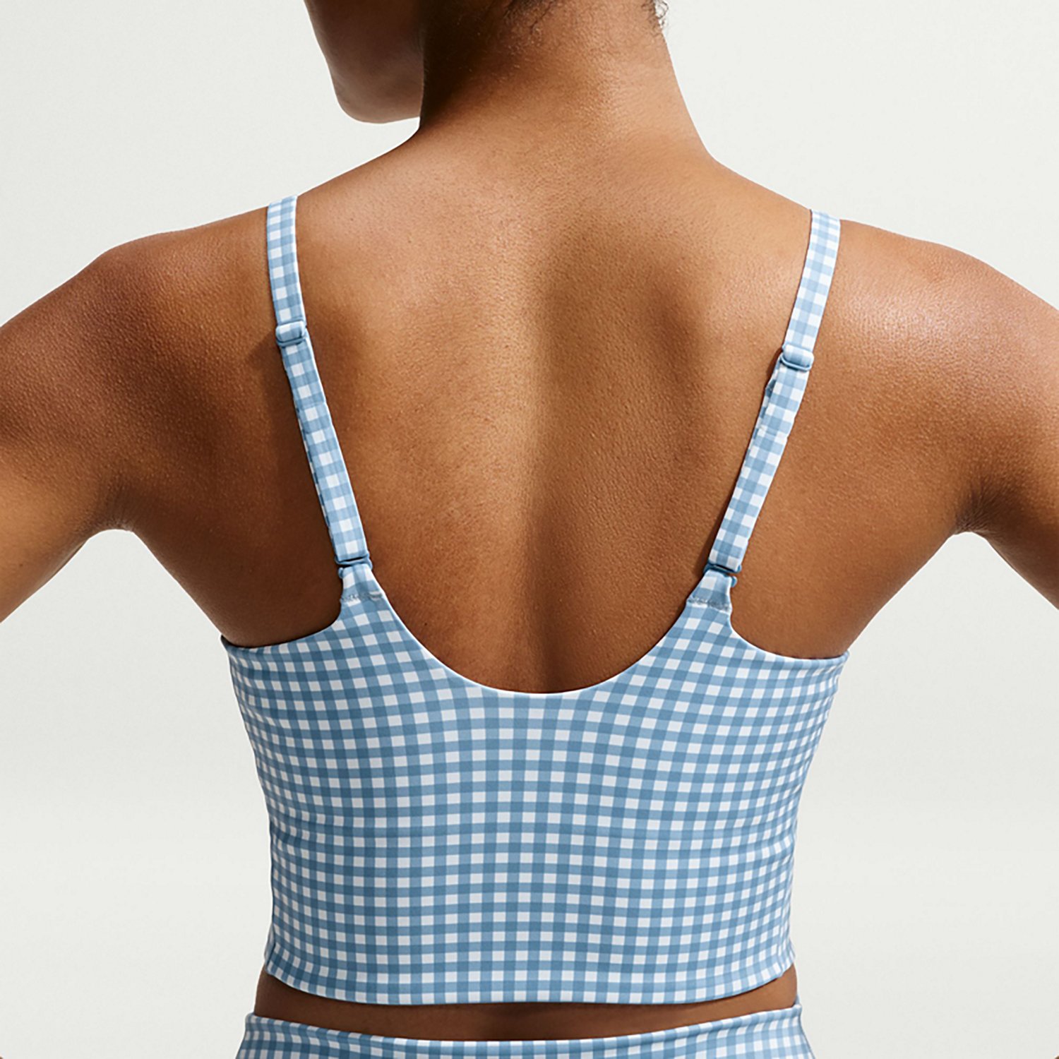 Nike Women's Dri-FIT Gingham Sports Bra - view number 4