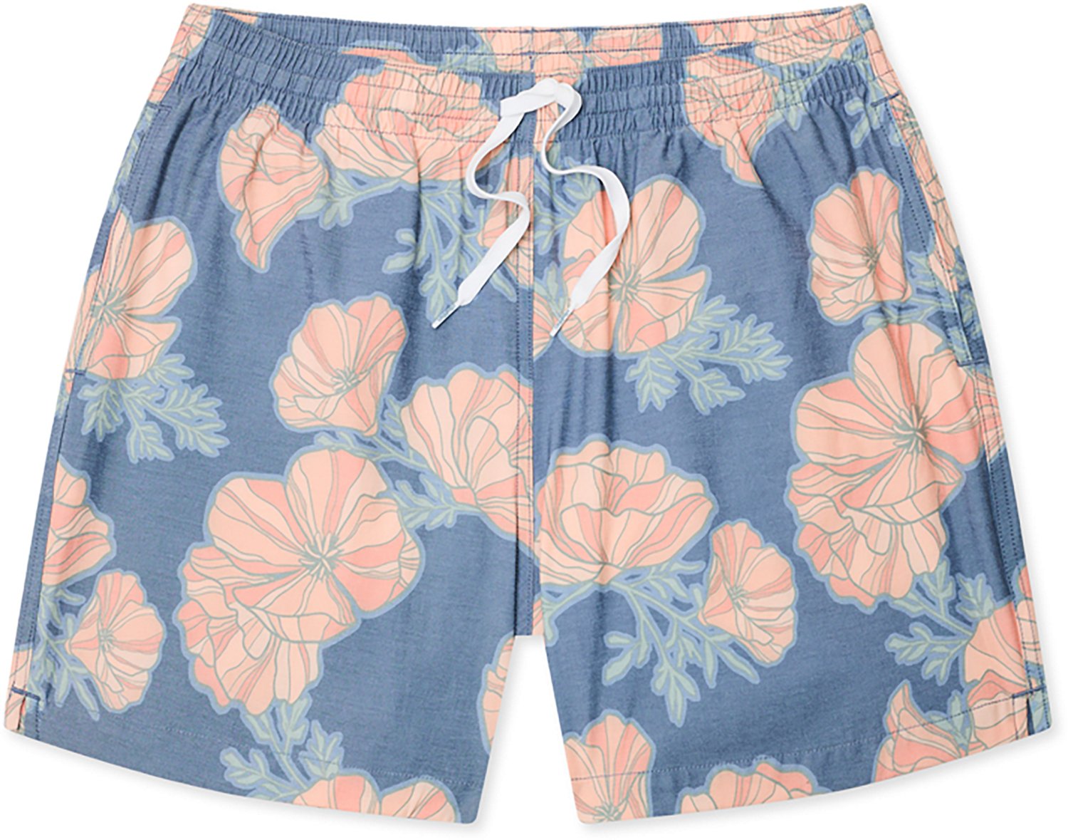 Chubbies Men's The Great Grand Poppy Classic Lined Swim Trunks 5.5