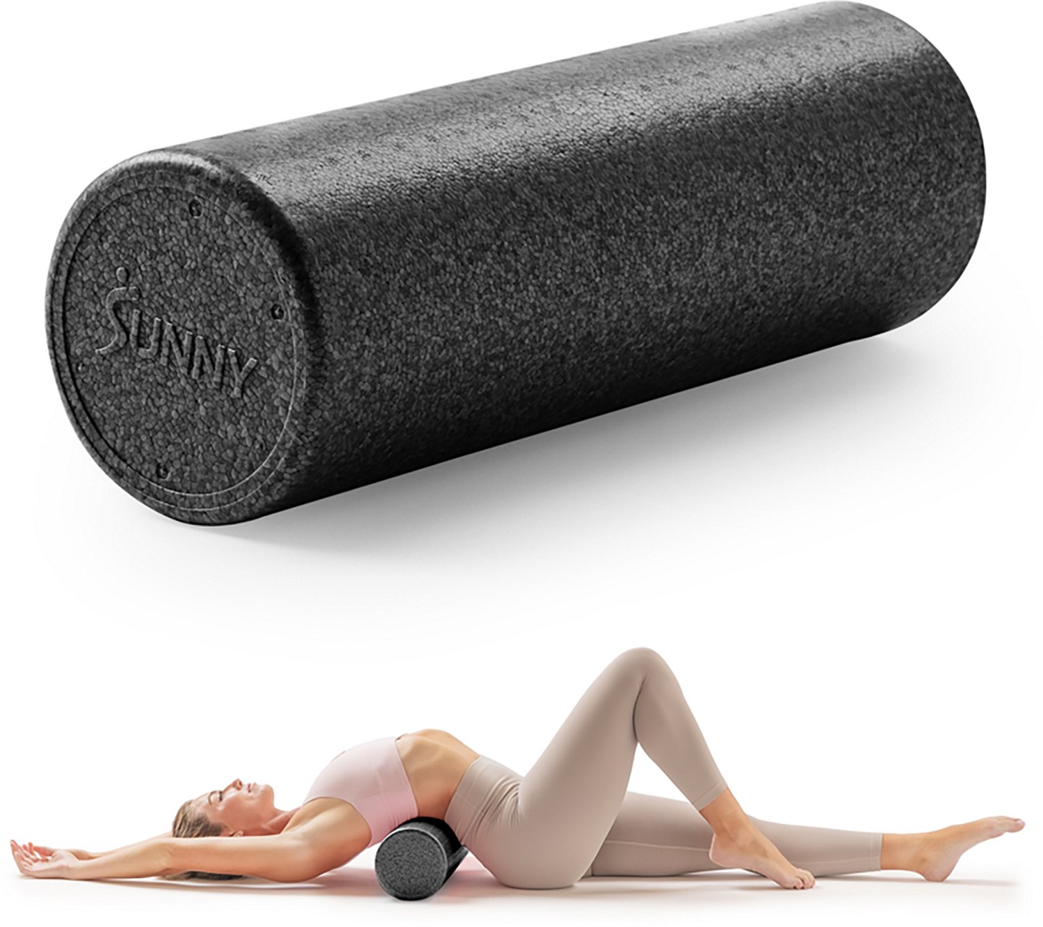 Sunny Health & Fitness High-Density EPP Foam Roller
