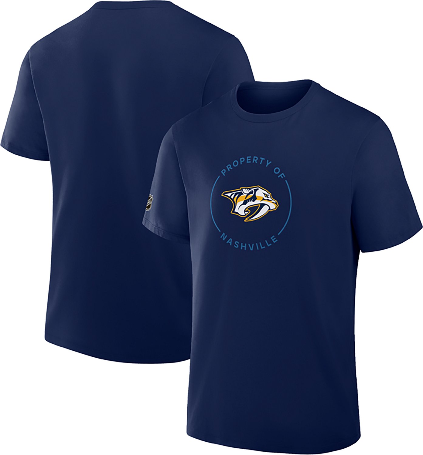 Fanatics Men's Nashville Predators Pro Practice Graphic T-shirt - view number 3