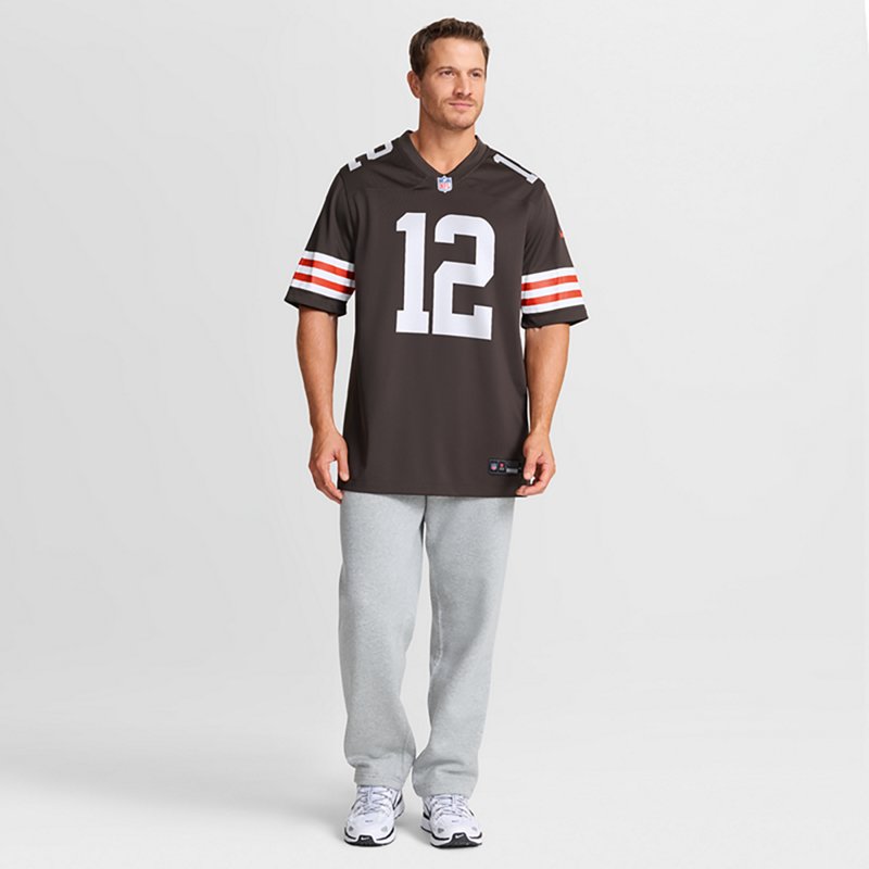 Nike Men's Cleveland Browns Shedeur Sanders #2 Home Game Jersey