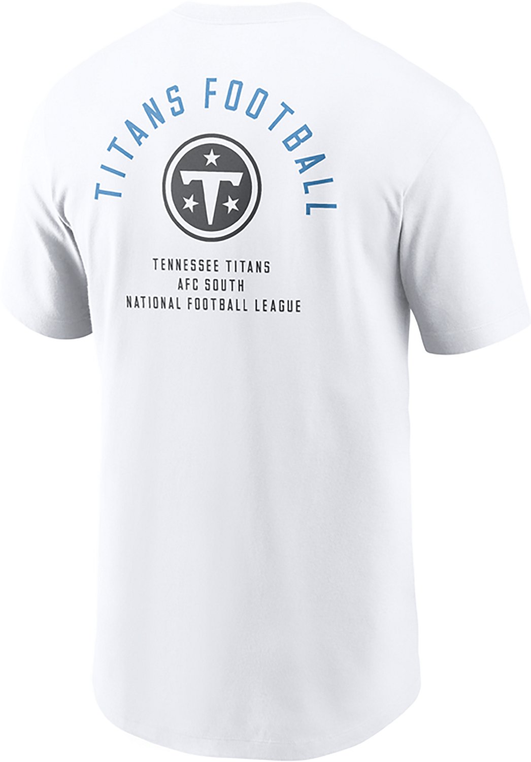 Nike Men's Tennessee Titans Essential Split Logo Graphic T-shirt - view number 2