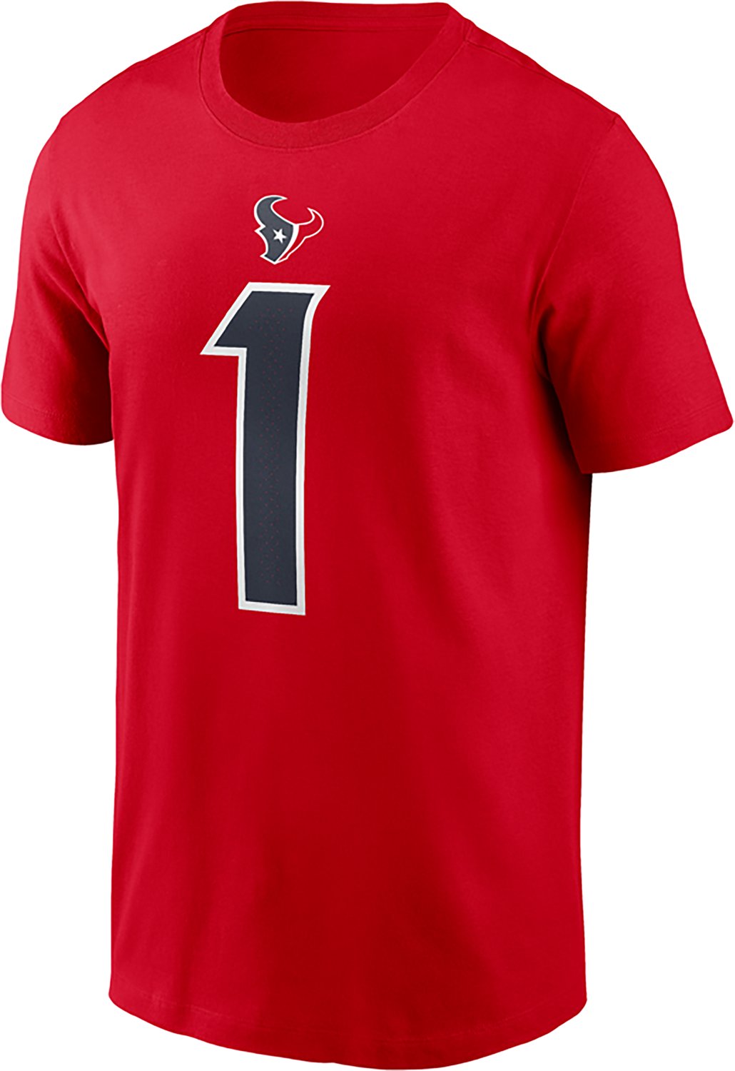 Nike Men's Houston Texans Tank Dell #1 Graphic T-shirt - view number 2