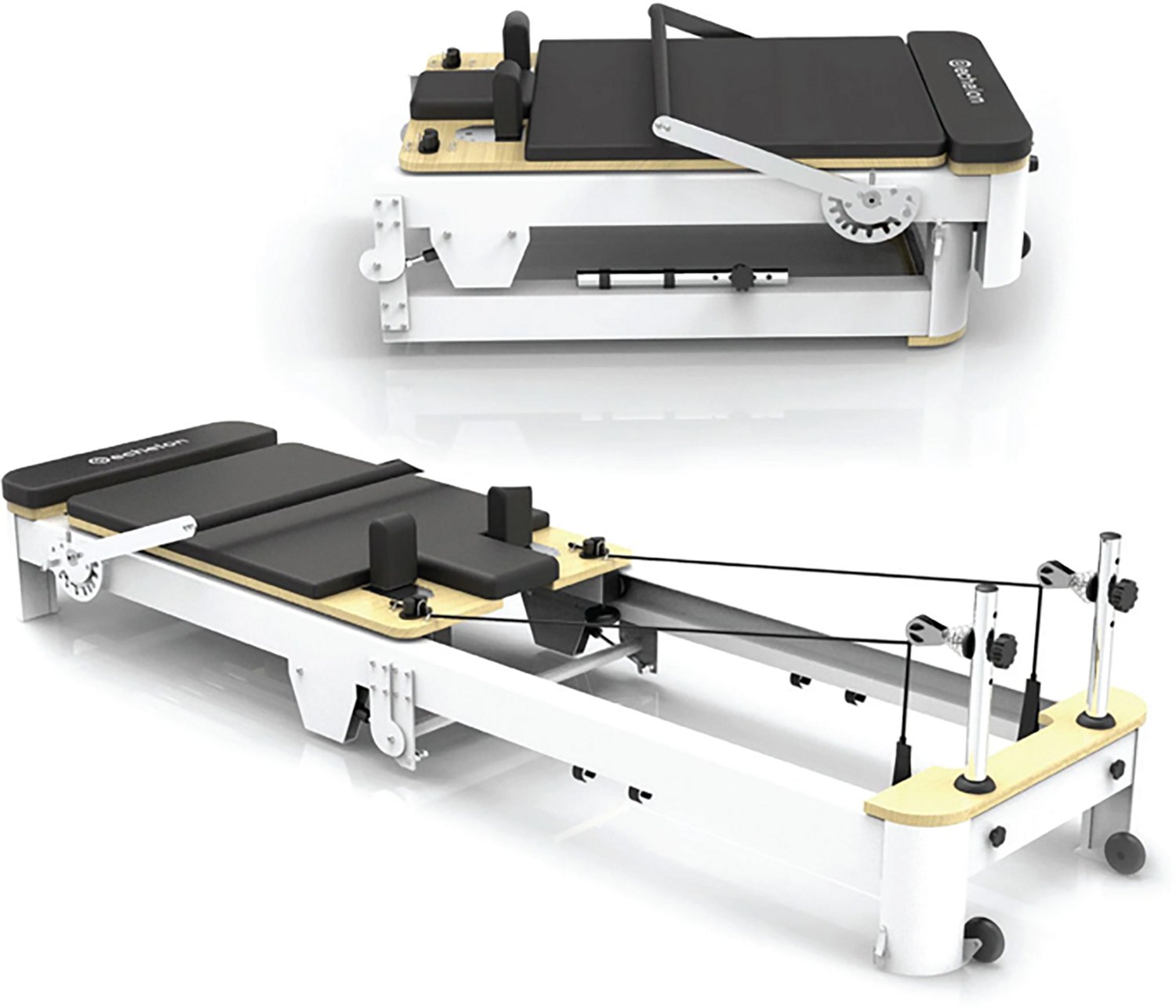Echelon Meridian Pilates Reformer with Tablet Holder
