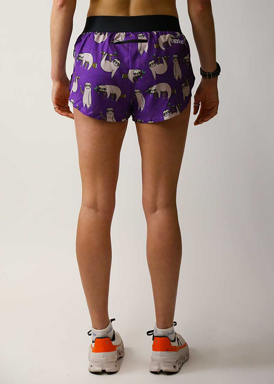 Chicknlegs Women's Sloths Running Shorts 1.5 in - view number 2