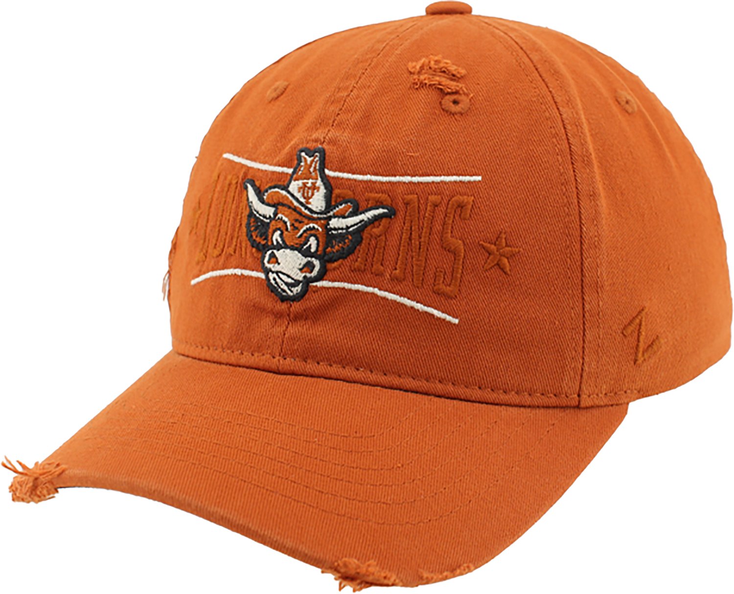 Zephyr Men's University of Texas Mascot Team Reverse Arch Select Cap