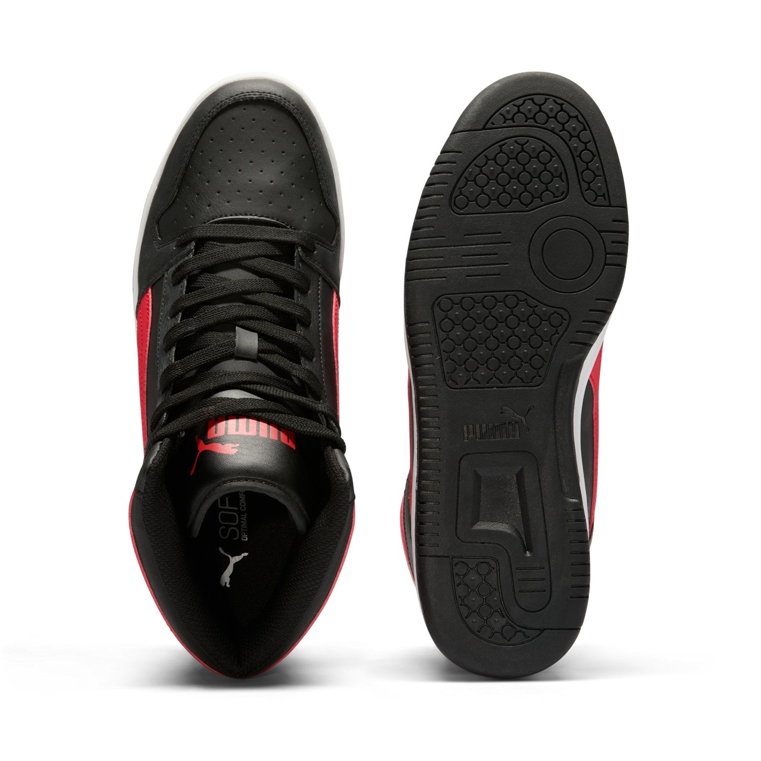 PUMA Men's Rebound Suede Layup Shoes                                                                                             - view number 3