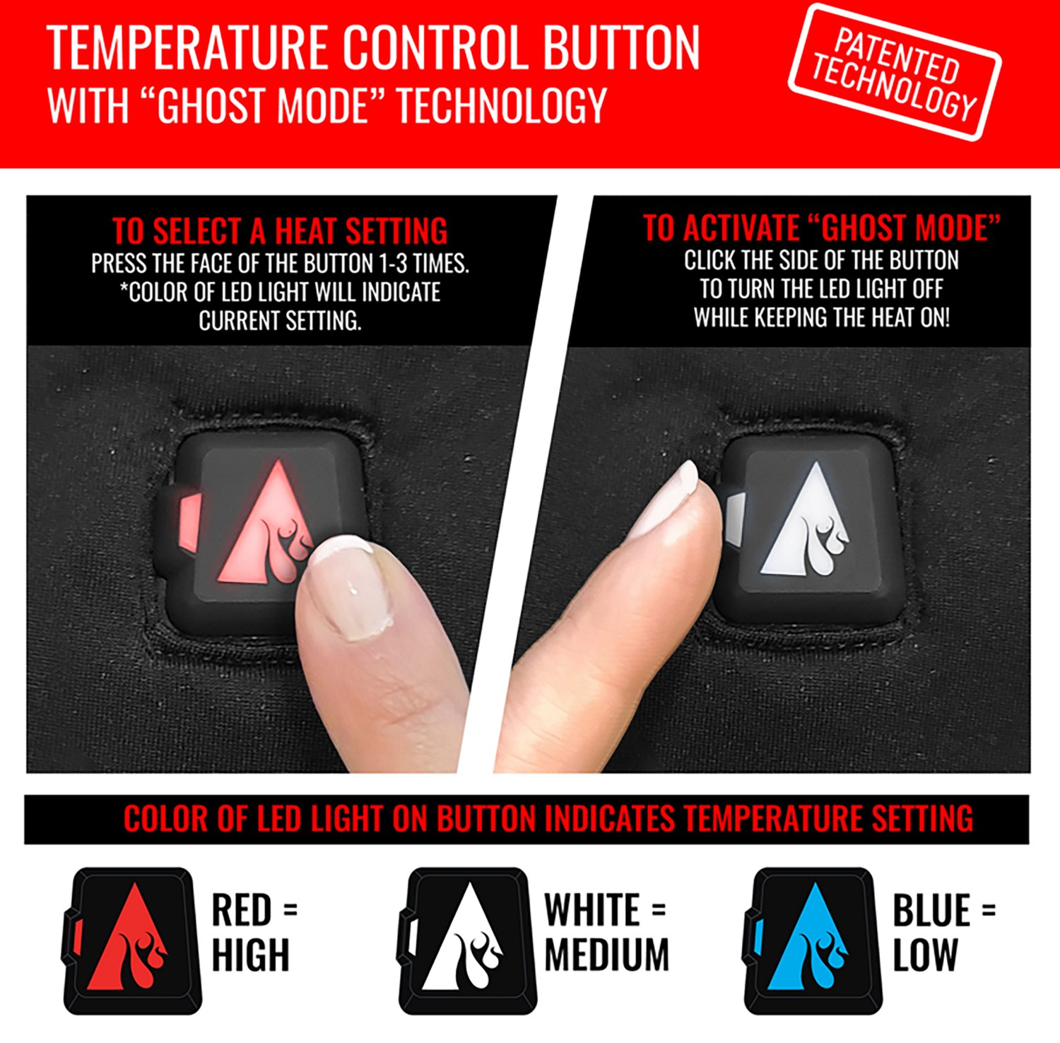 ActionHeat Men's 5V Battery Heated Glomitts - view number 7