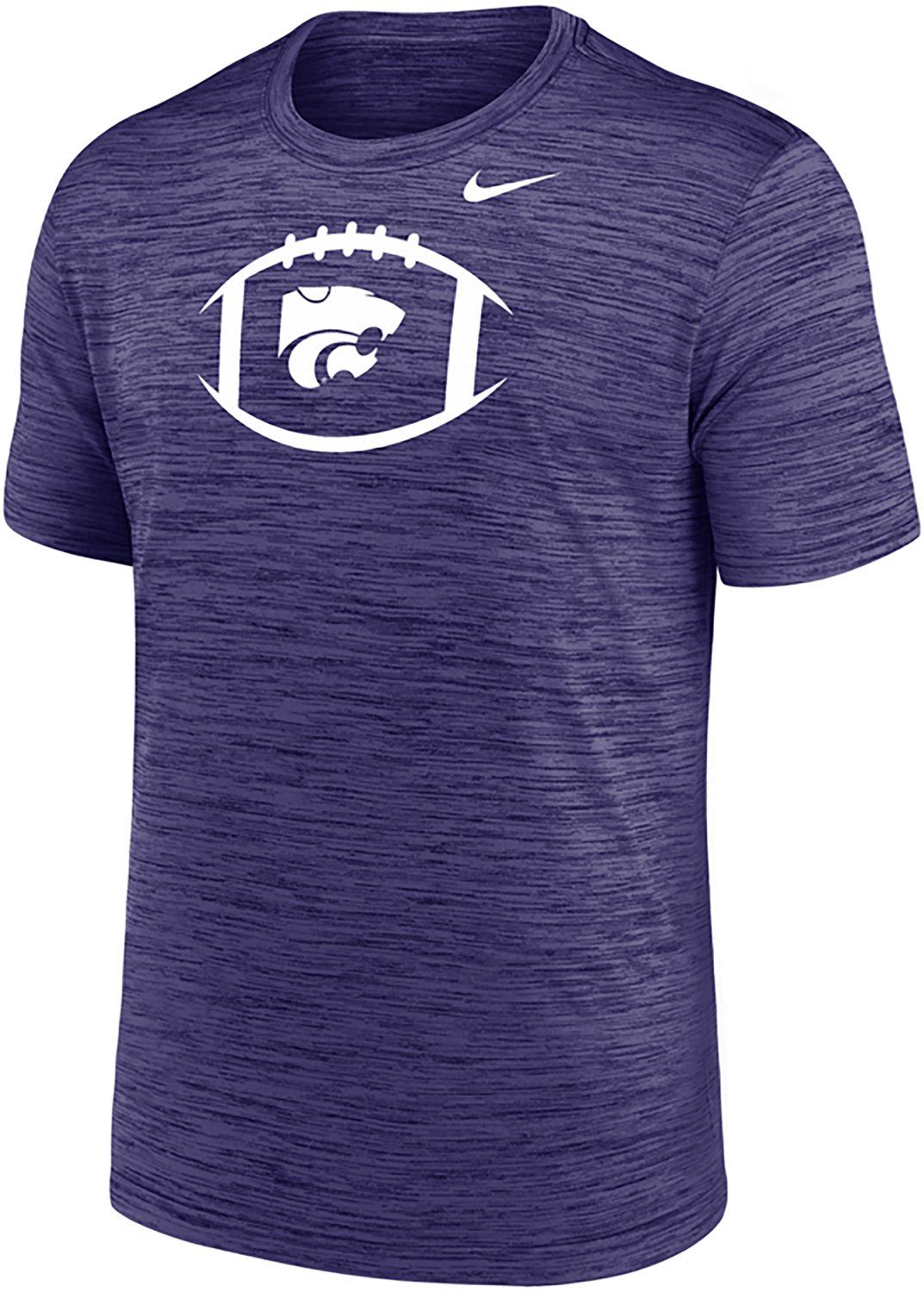 Nike Men's Kansas State Football Velocity Legend Short Sleeve T-shirt