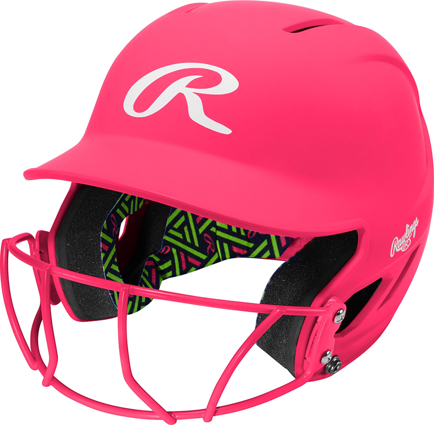 Rawlings CoolFlo Max Highlighter Fast-Pitch Softball Helmet - view number 3