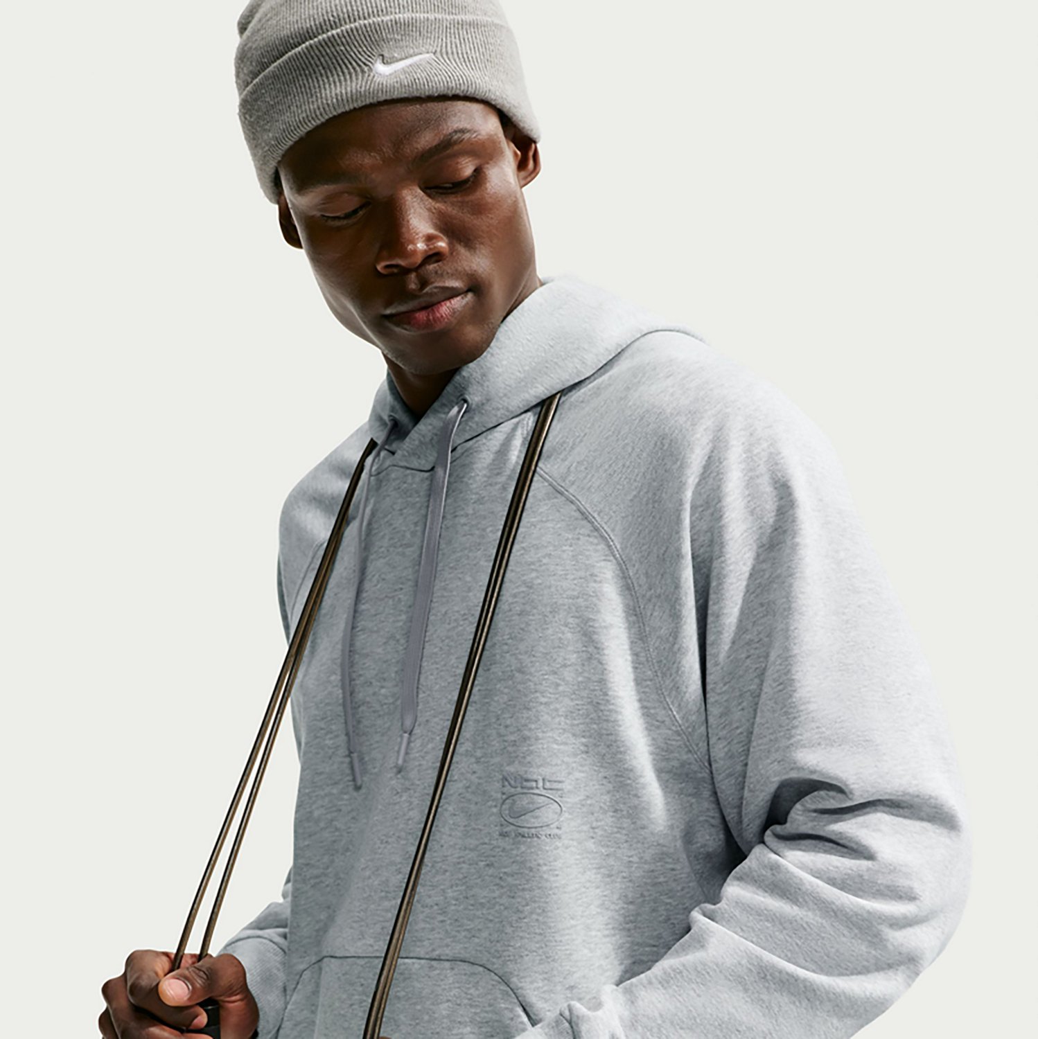 Nike Men's N.A.C. Dri-FIT Oversized Fleece Training Hoodie - view number 5