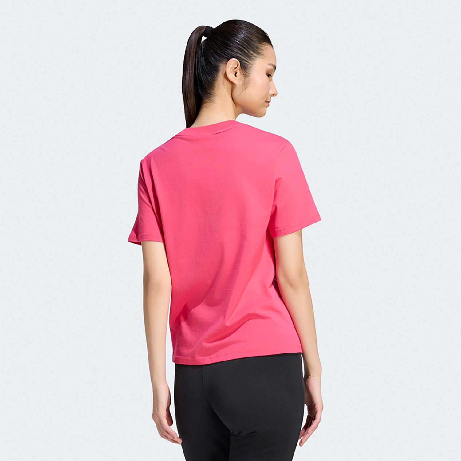 adidas Women's Essentials Small Logo Cotton T-shirt                                                                              - view number 2