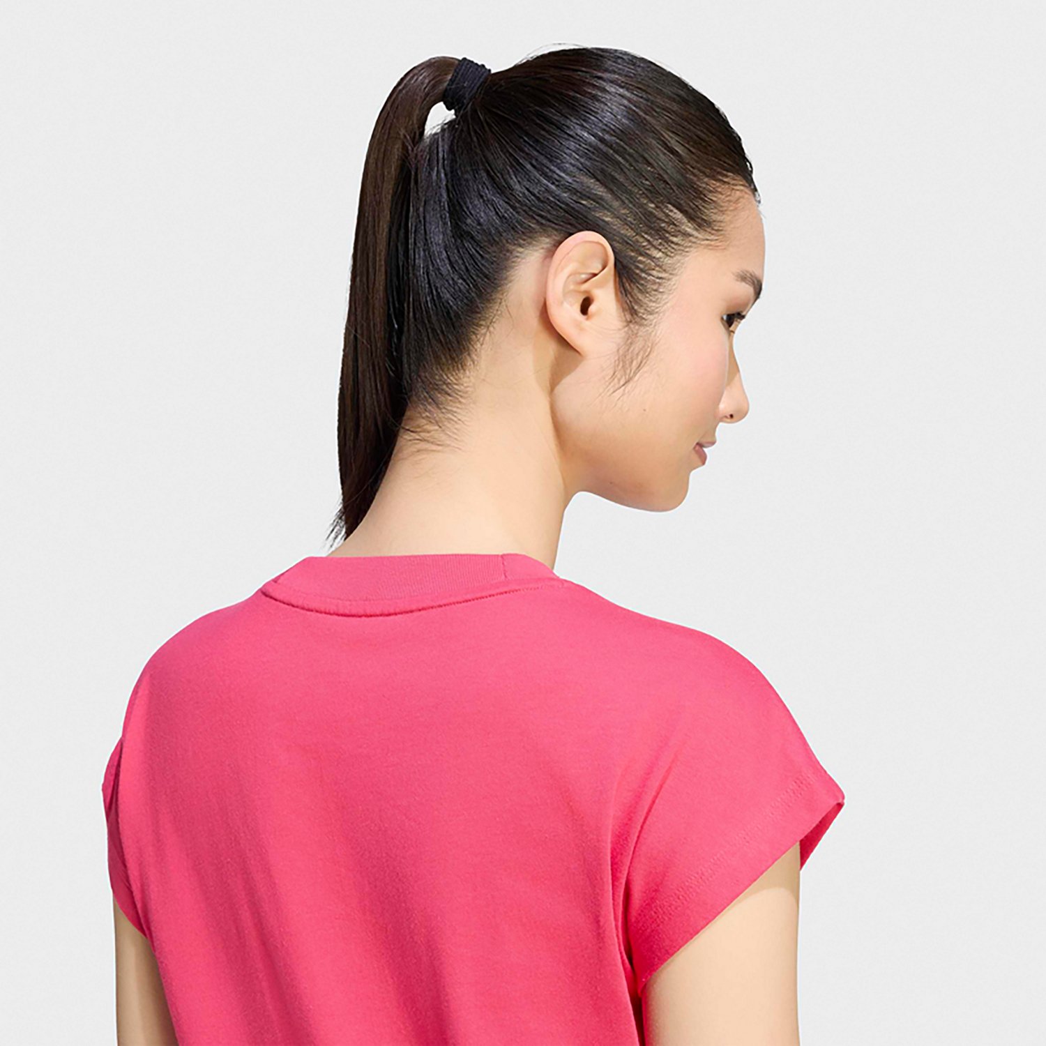 adidas Women's Essentials Small Logo Cotton T-shirt                                                                              - view number 4