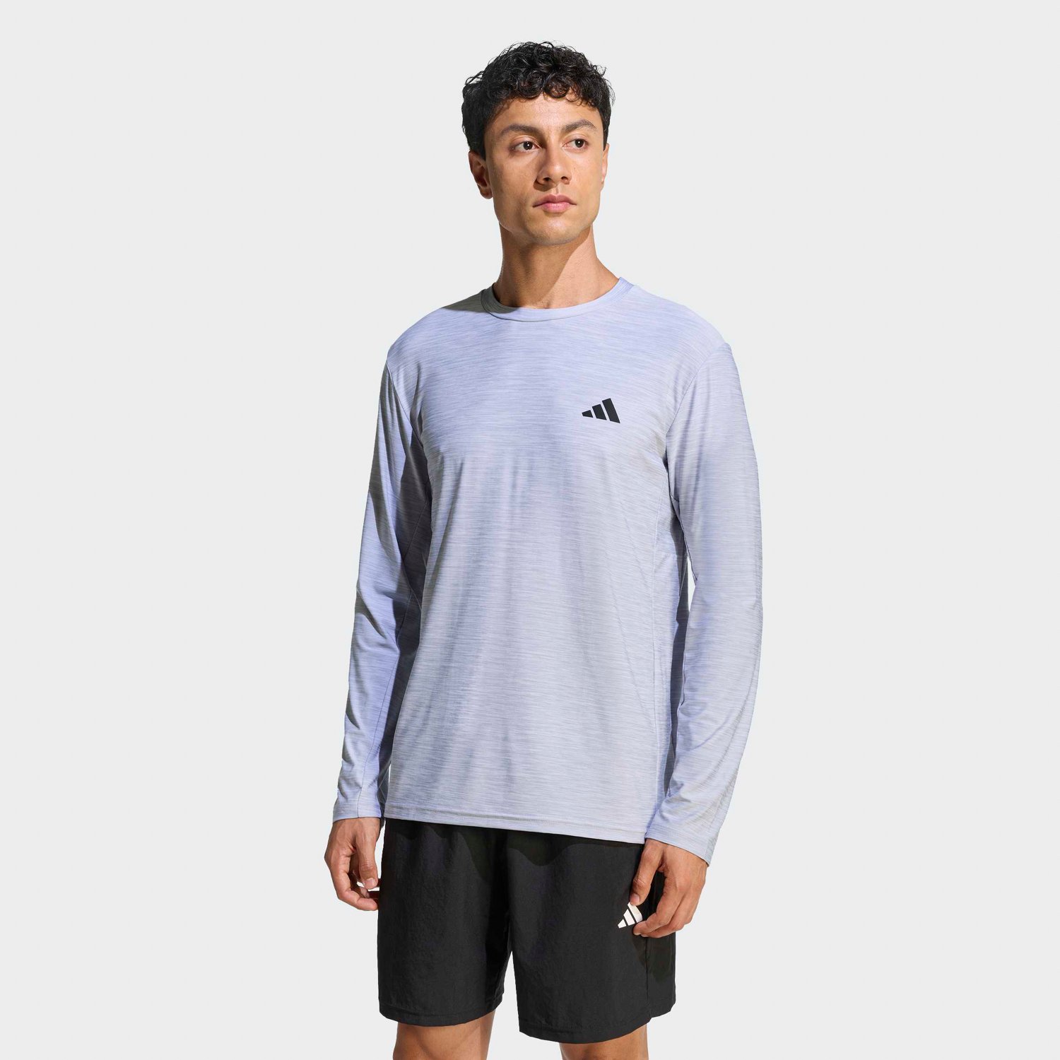 adidas Men’s Workout Essentials Flex Long Sleeve Training T‑Shirt - view number 2