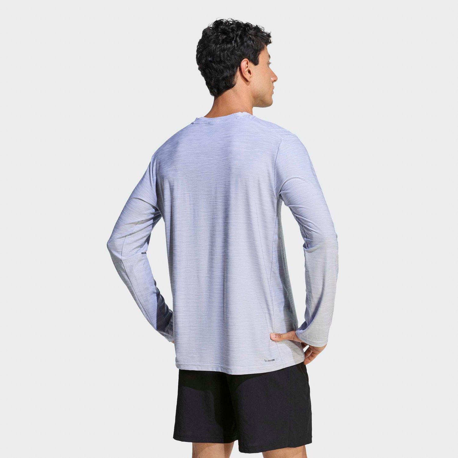 adidas Men’s Workout Essentials Flex Long Sleeve Training T‑Shirt - view number 3