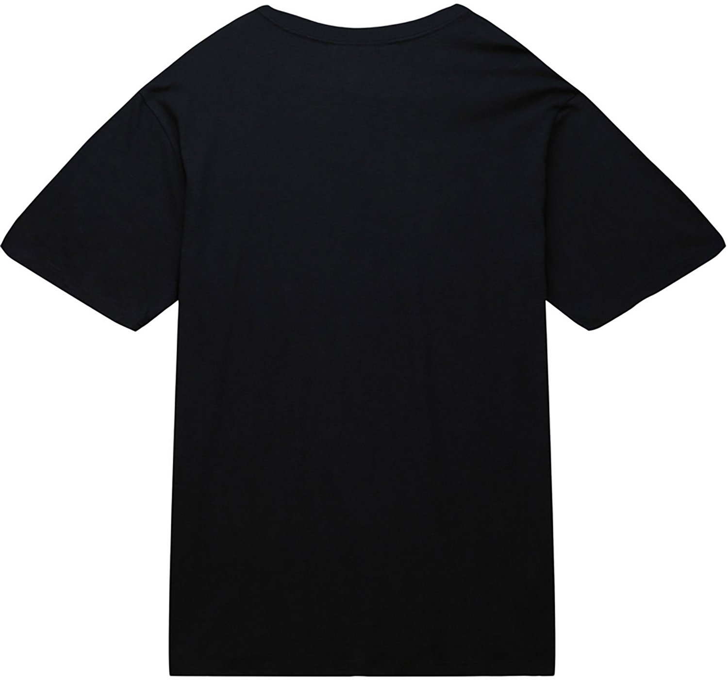 Mitchell & Ness Men's San Antonio Spurs Striped Logo Lockup Slub Graphic T-shirt - view number 2