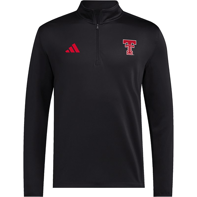 adidas Men's Texas Tech Red Raiders Ultimate365 1/4 Zip Shirt