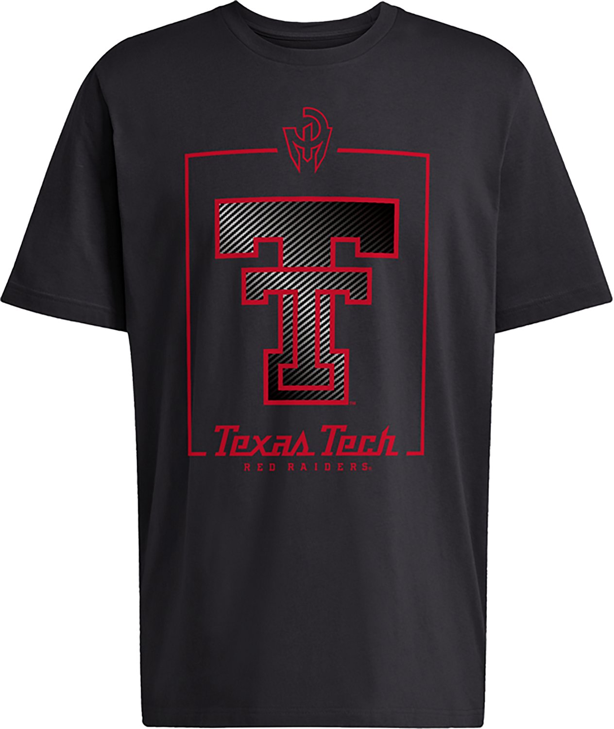 adidas Men's Texas Tech University Let's Ride Strategy Graphic T-shirt