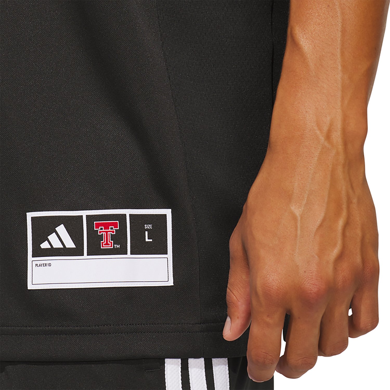 adidas Men's Texas Tech University Let's Ride Strategy Football Jersey