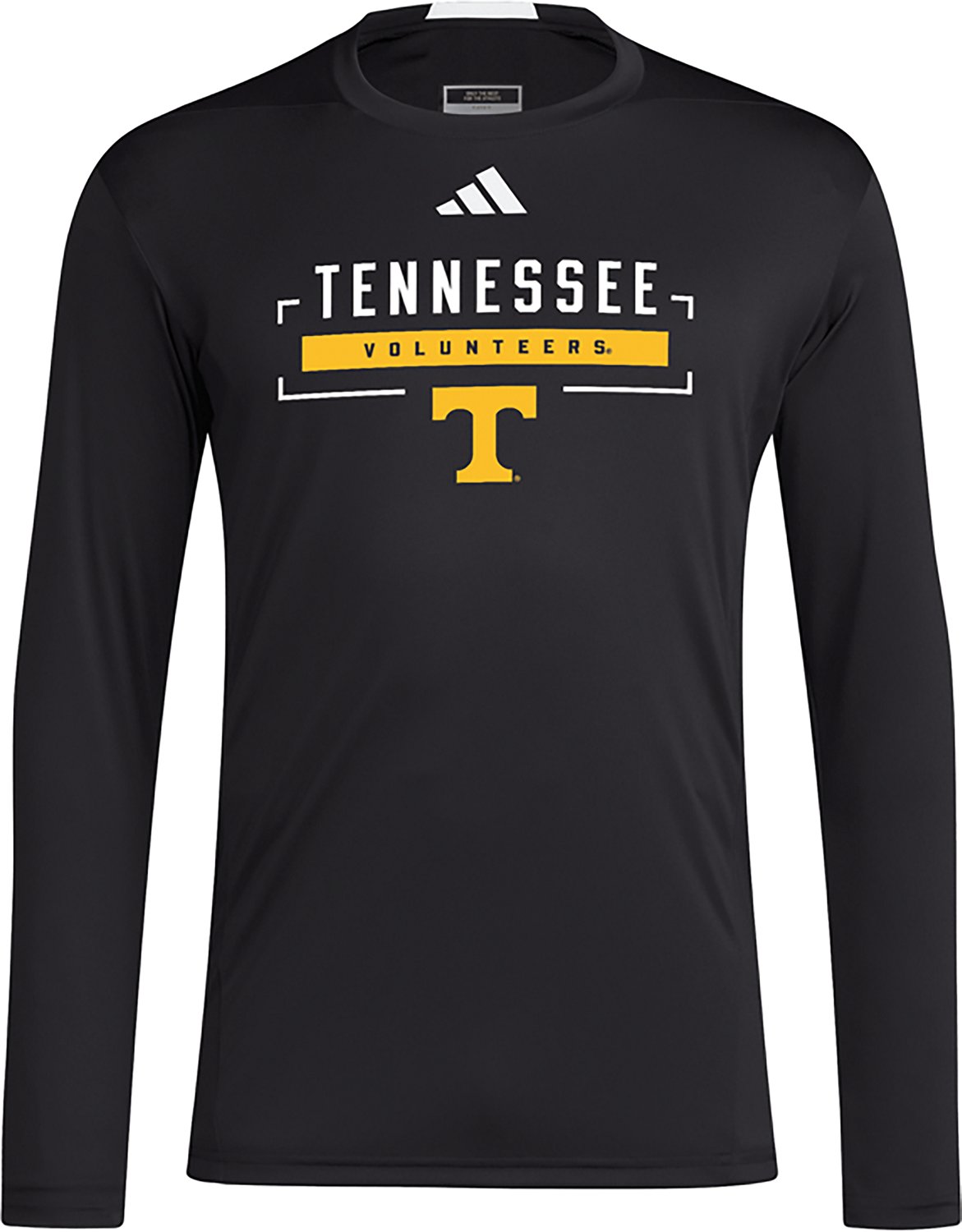 adidas Men's University of Tennessee School Block Over Block Long Sleeve Graphic T-shirt