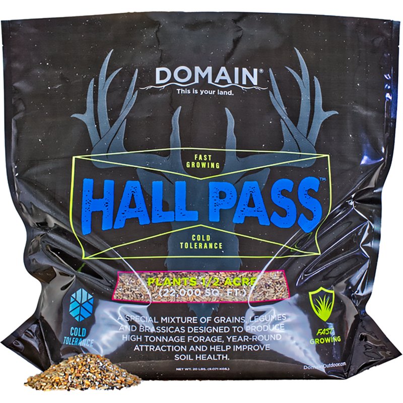 Domain Outdoors Hall Pass Food Plot Mix