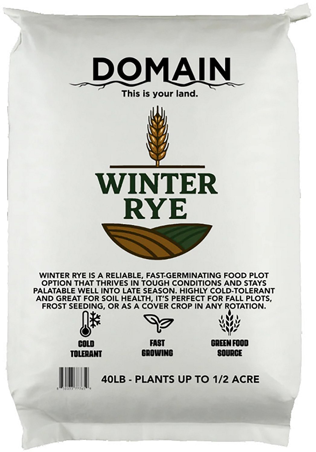 Domain Outdoor Winter Rye Food Plot Seed