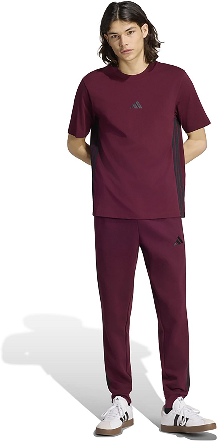 adidas Men's 3S Fleece Tapered Sweatpants - view number 3