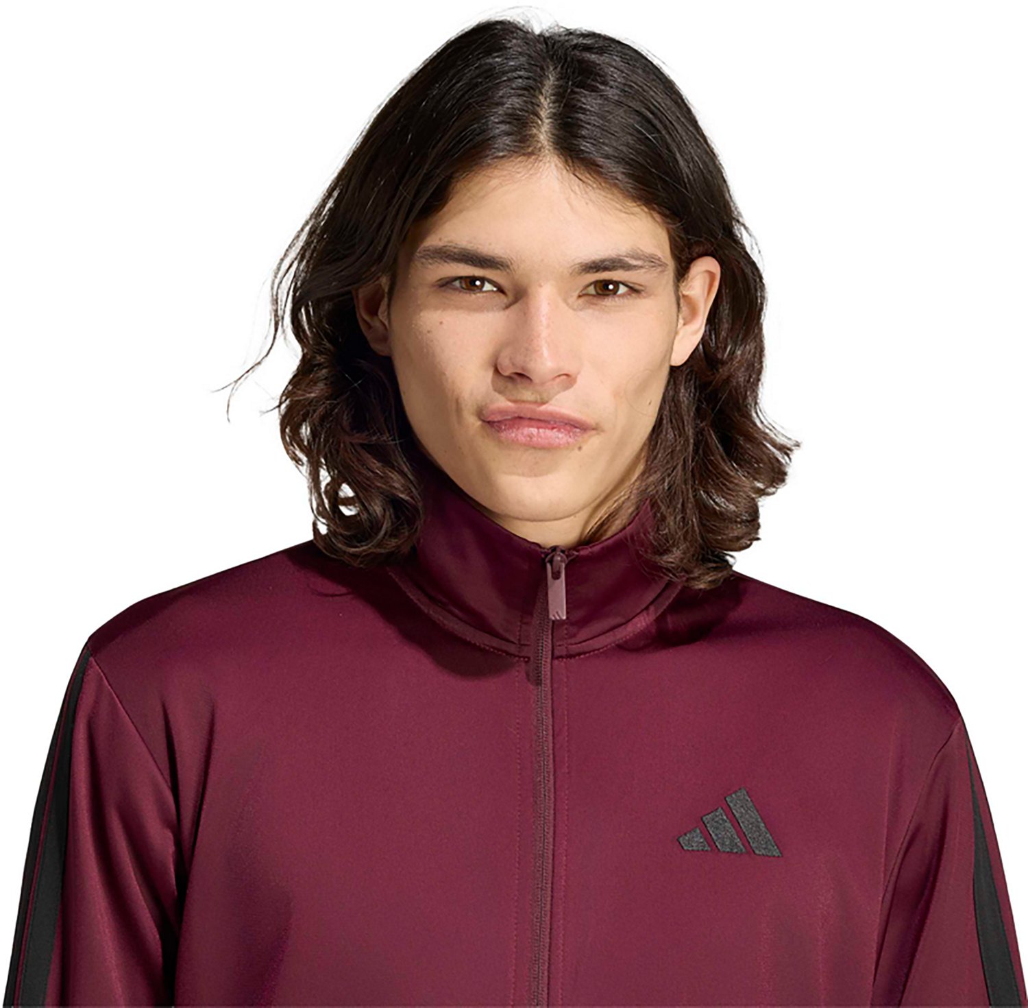 adidas Men's 3-Stripes Tricot Track Top - view number 4
