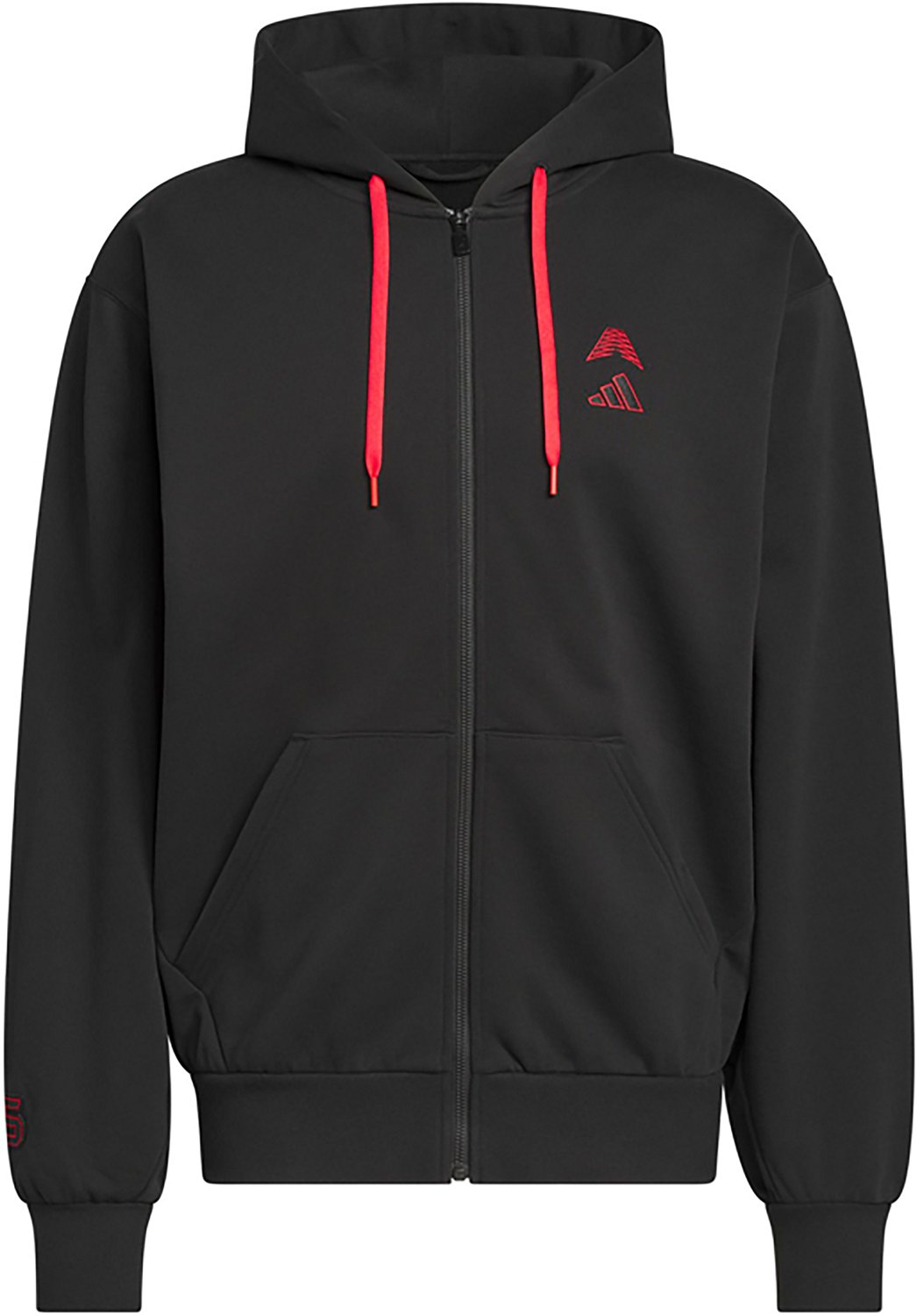 adidas Men's Anthony Edwards Foundation Full Zip Hoodie - view number 6