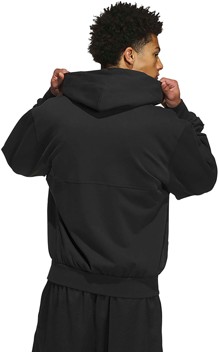 adidas Men's Anthony Edwards Foundation Full Zip Hoodie - view number 2