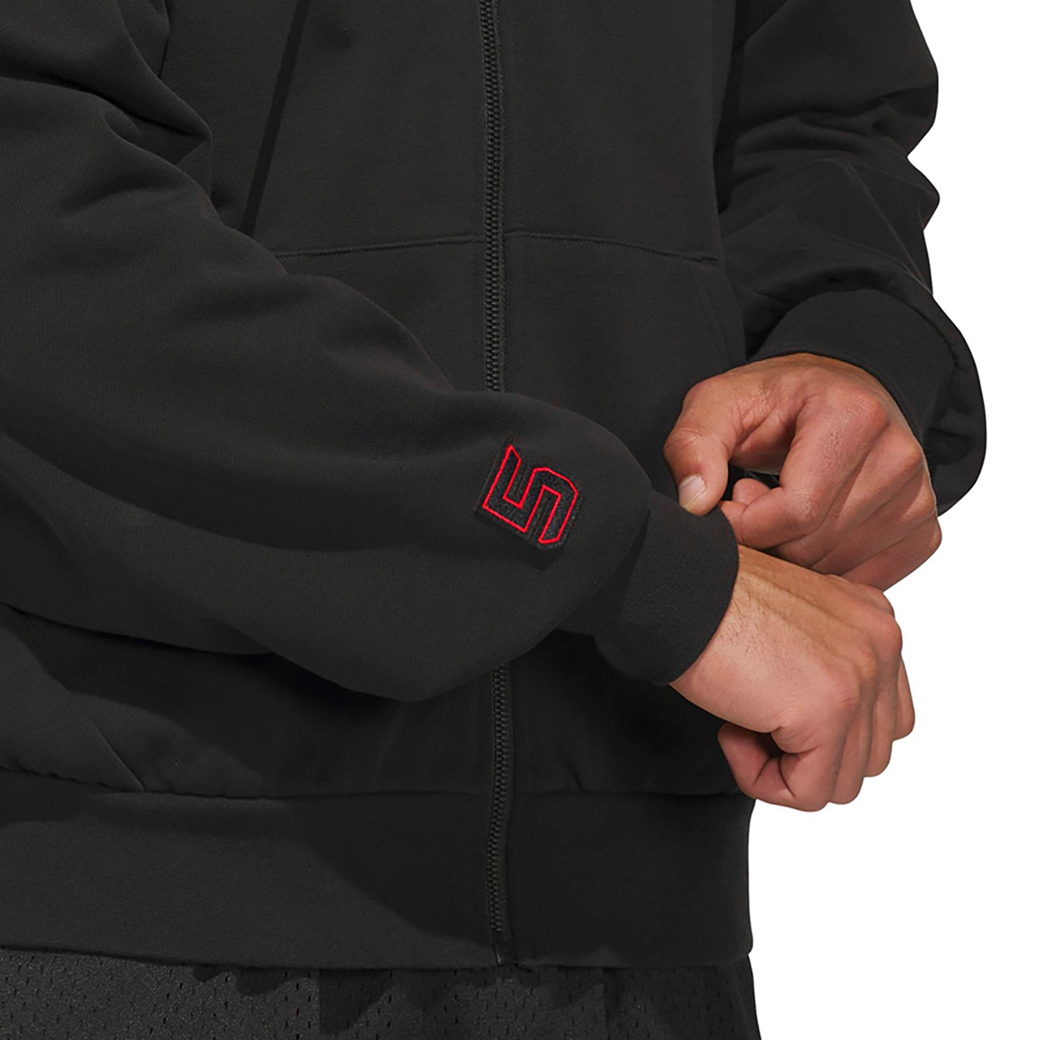 adidas Men's Anthony Edwards Foundation Full Zip Hoodie - view number 5
