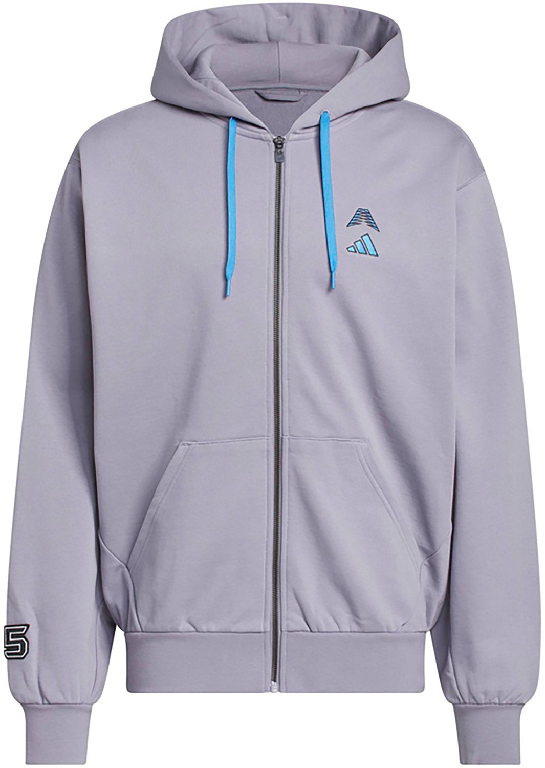 adidas Men's Anthony Edwards Foundation Full Zip Hoodie - view number 6