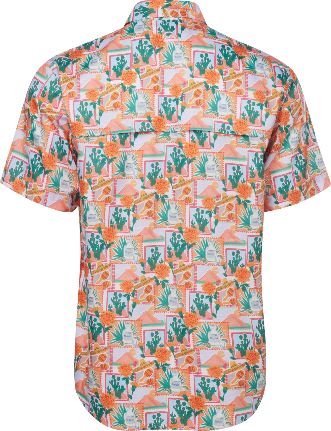 Magellan Outdoors Men's Mexico Print Fishing Shirt - view number 2