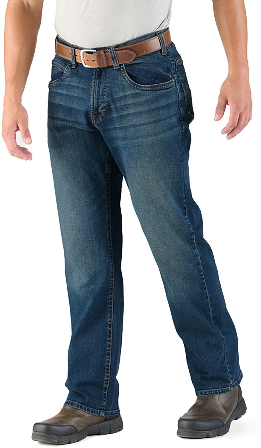 Berne Men's Highland Flex Relaxed Fit Bootcut Jeans