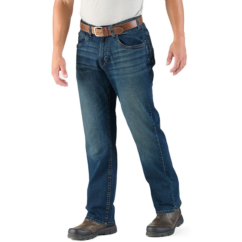 Berne Highland Flex Relaxed-Fit Bootcut Jeans - Granite