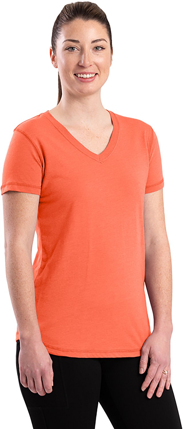 Berne Women's Performance V-Neck Short Sleeve T-shirt