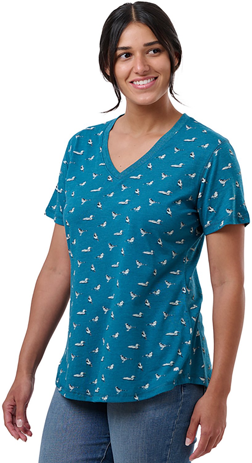 Berne Women's Performance V-Neck Short Sleeve T-shirt