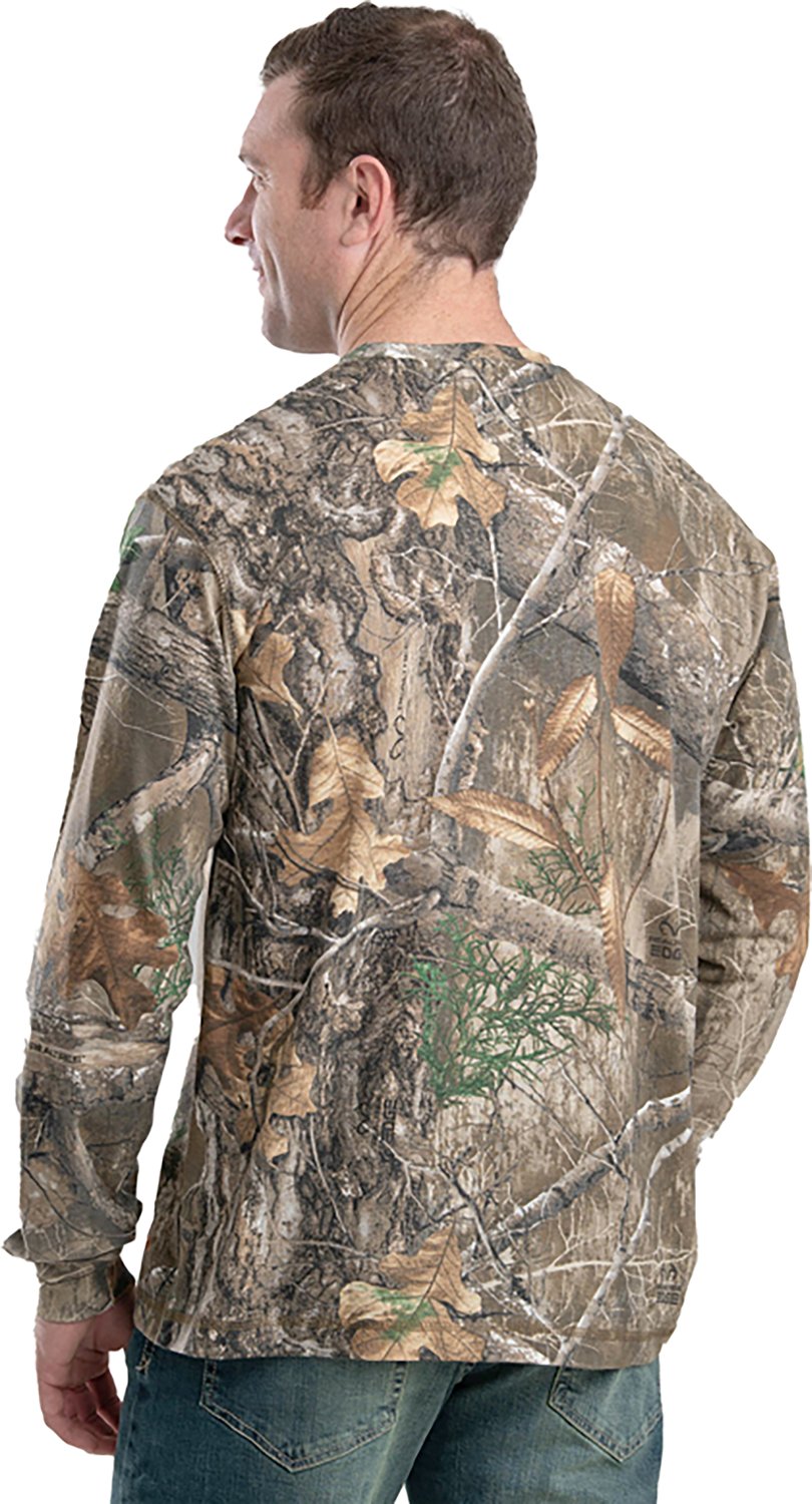 Berne Men's Performance Camo Long Sleeve T-shirt