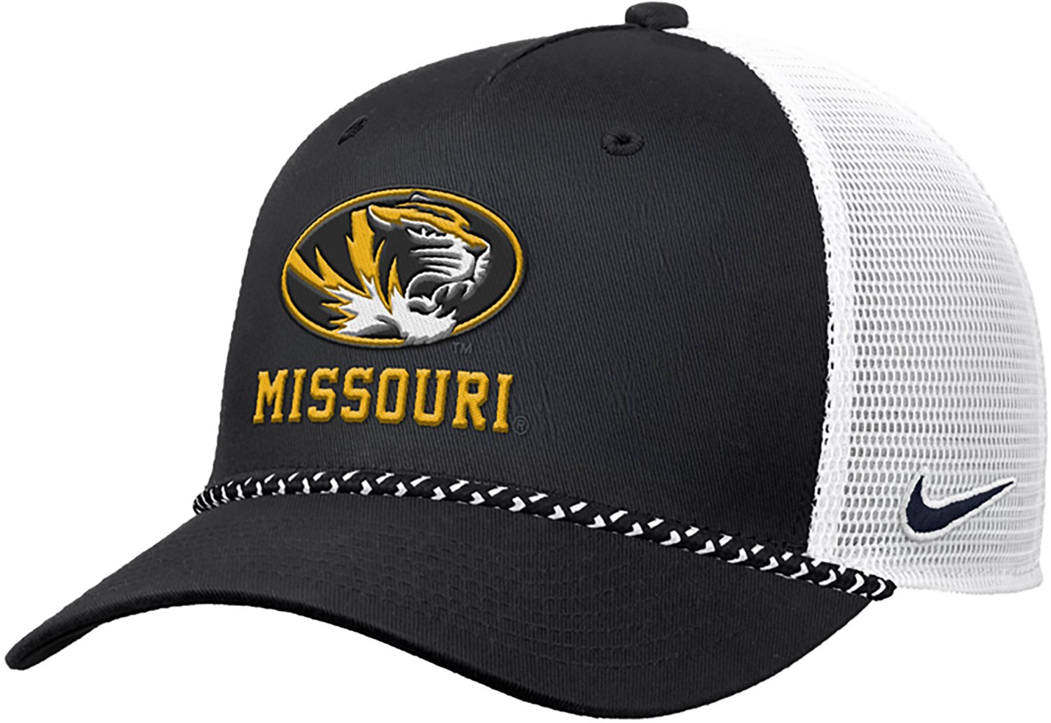 Nike Adults' Missouri Rise Dri-FIT Wool Visor Rope Meshback Cap