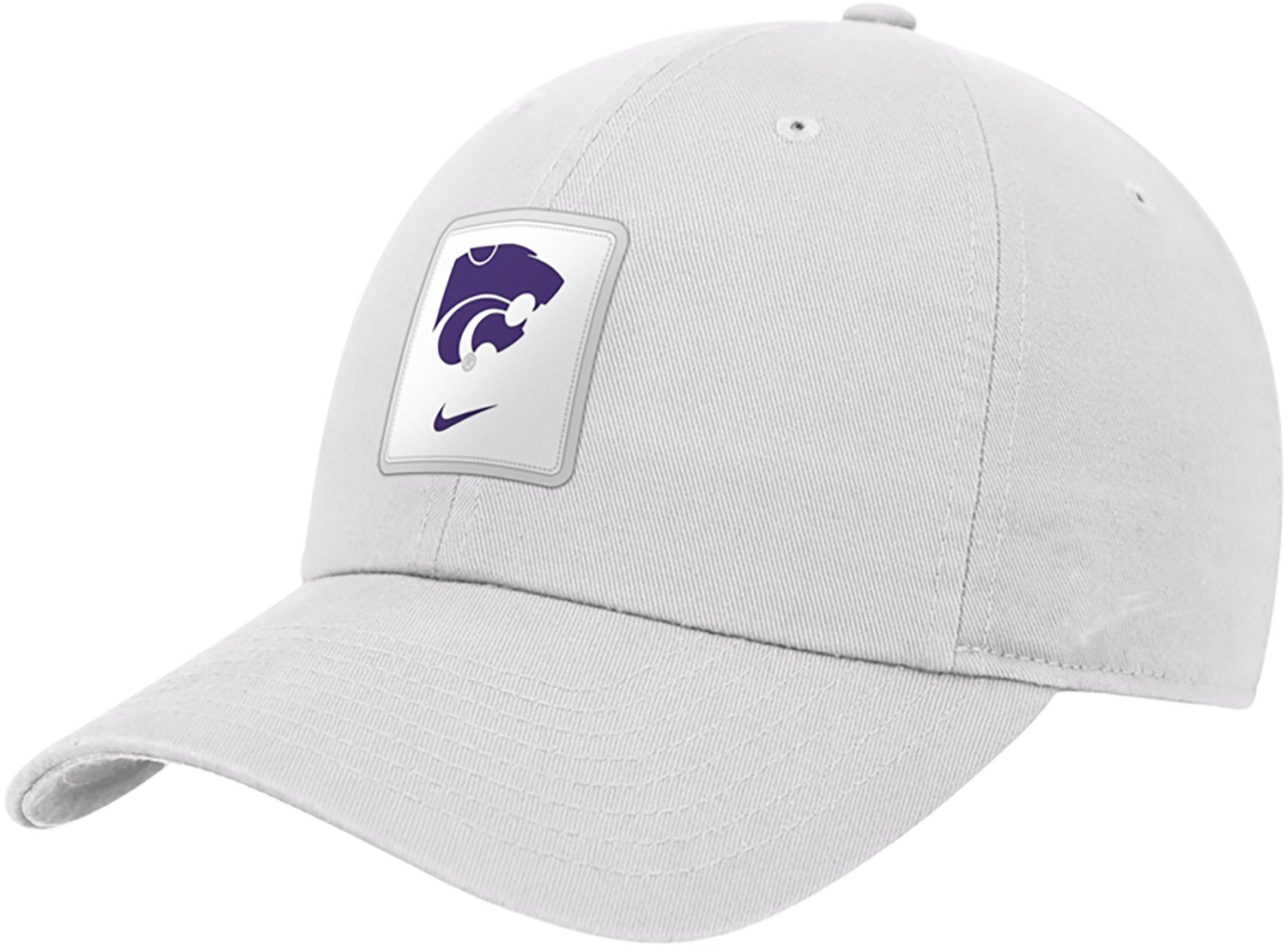 Nike Adults' Kansas State Wildcats Patch Unstructured Cap