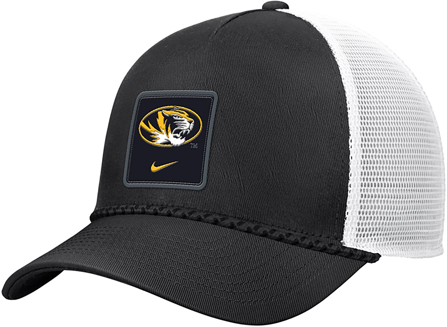 Nike Adults' Missouri Patch Rise Structured Meshback Cap
