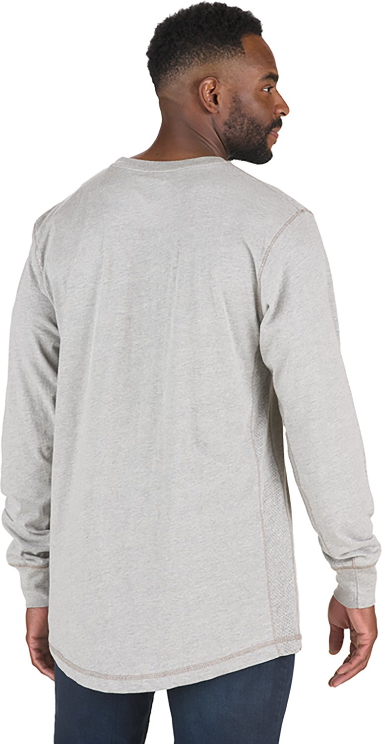 Berne Men's WorkVent Performance Long Sleeve Pocket T-Shirt - view number 2