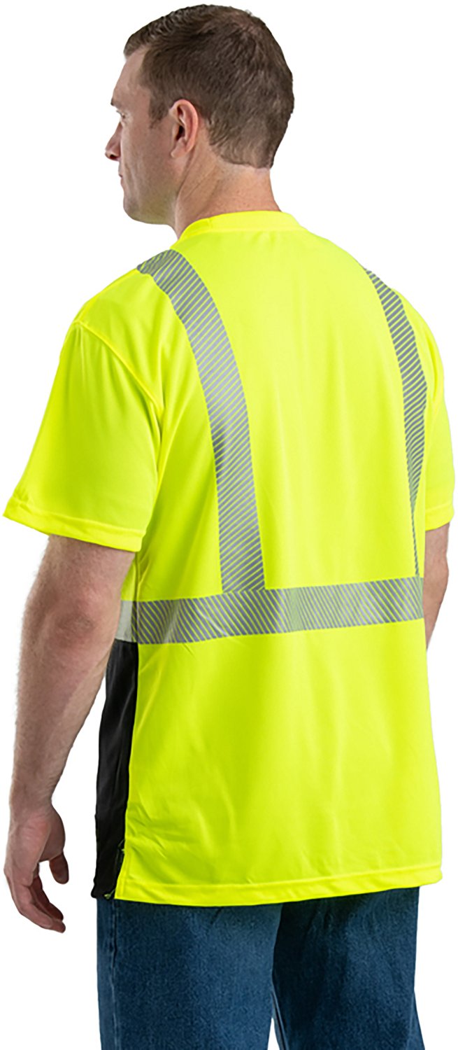 Berne Men's Hi Vis Class 2 Color Blocked T-Shirt - view number 2
