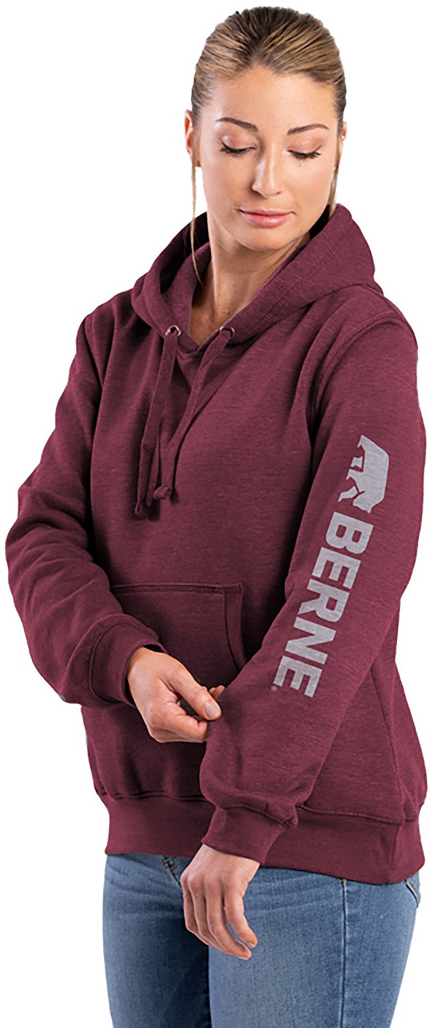 Berne Women's Signature Sleeve Pullover Hoodie