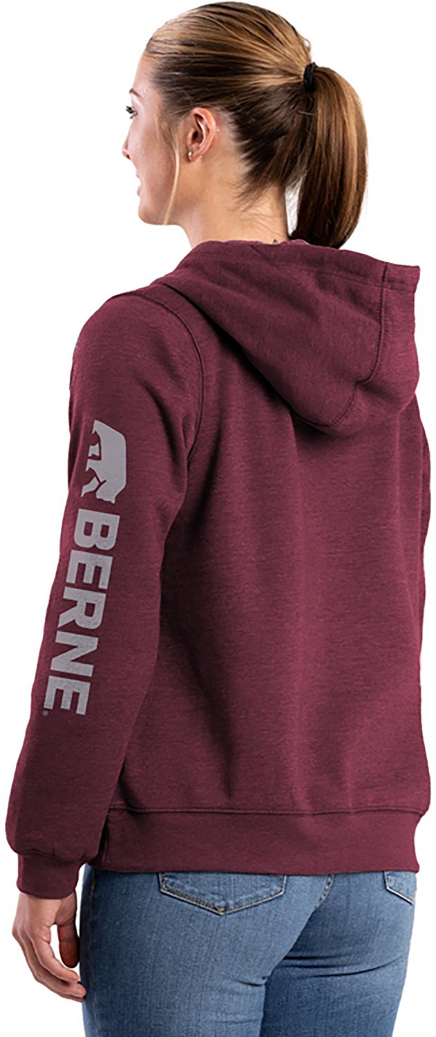 Berne Women's Signature Sleeve Pullover Hoodie
