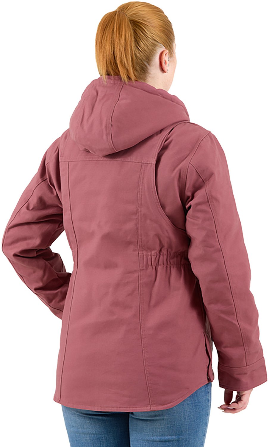 Berne Women's Softstone Duck Hooded Ranch Plus Jacket