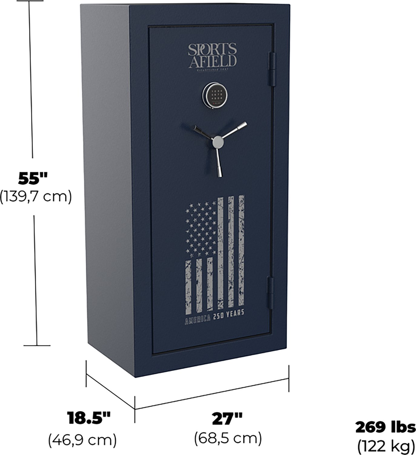 Sports Afield 30-Gun 250th USA Anniversary Safe - view number 2