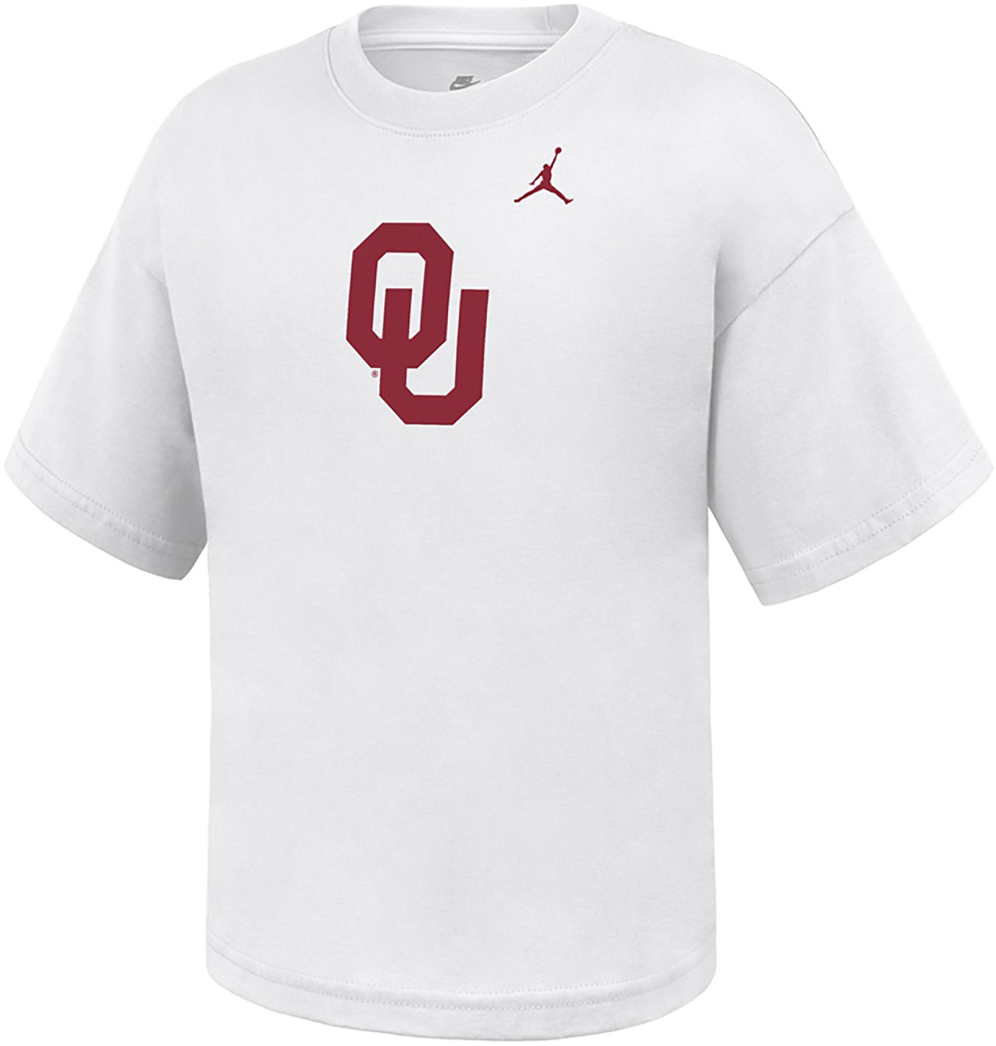 Nike Girls' Oklahoma Primary Logo Boxy Short Sleeve T-shirt
