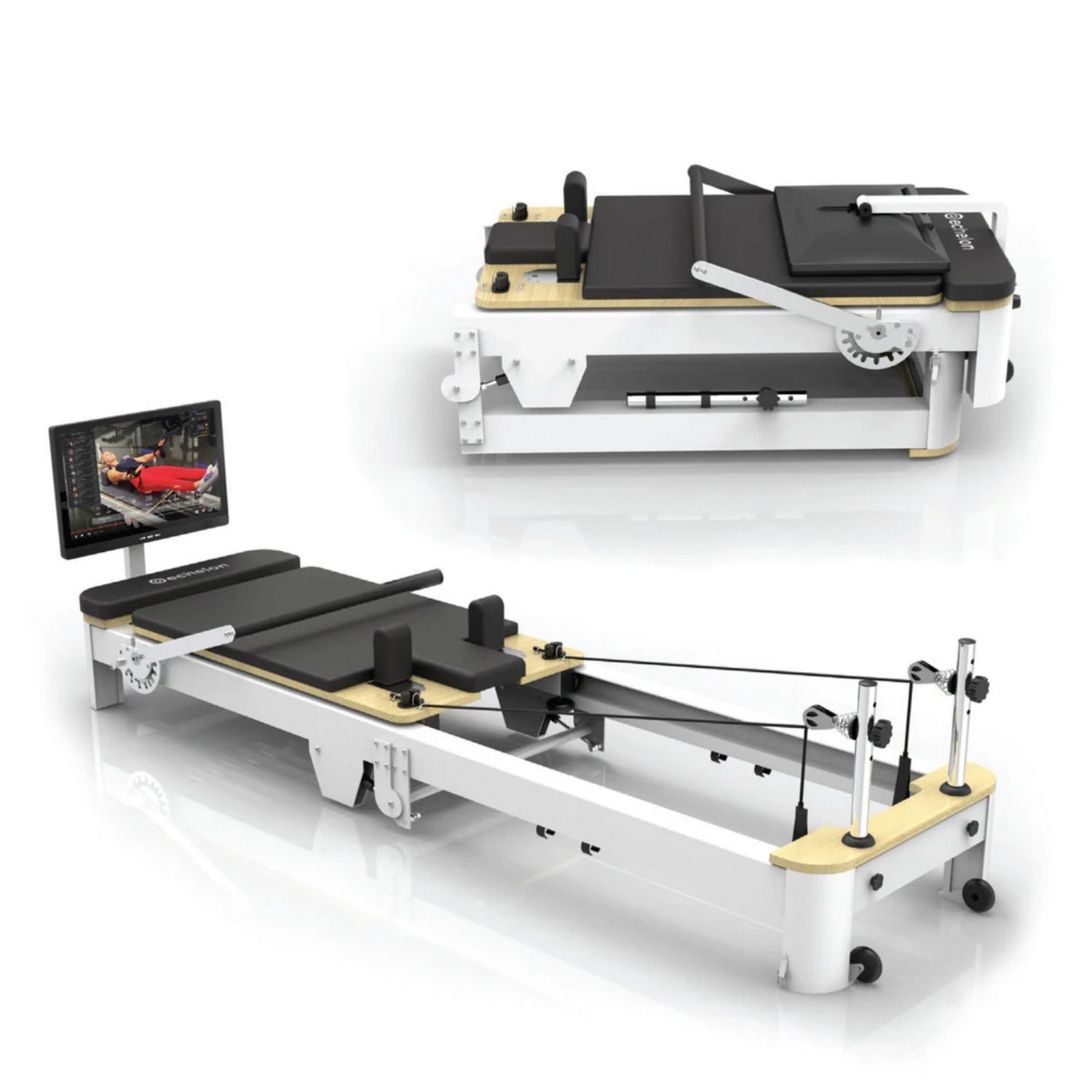 Echelon Meridian Pilates Reformer with 24 in HD Touchscreen